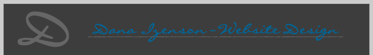 Dana Izenson - Website Design